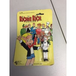 Vtg 1981 Harvey Richie Rich Irona The Robot Maid Action Figure New in Packaging
